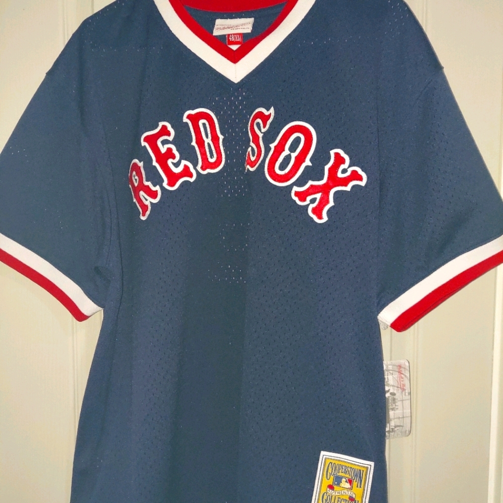 M&N Authentic Boston Red Sox Jersey